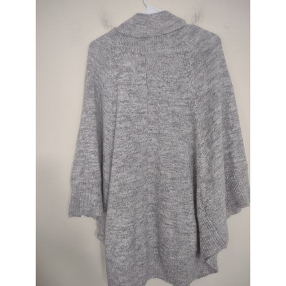 Knitted & Knotted Gray Oversized Cardigan Sweater Alpaca Blend Large Classic - Picture 7 of 7